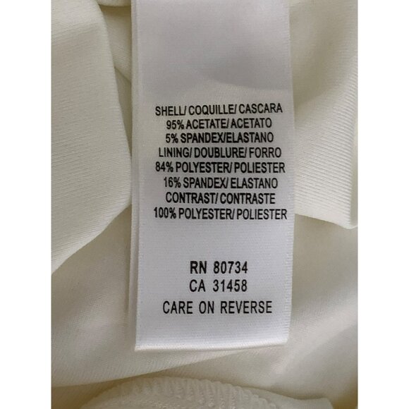 BCBG Max Azria Ivory Coquette Princesscore Sequin Balloon Bubble Dress Size 2 - Picture 4 of 7